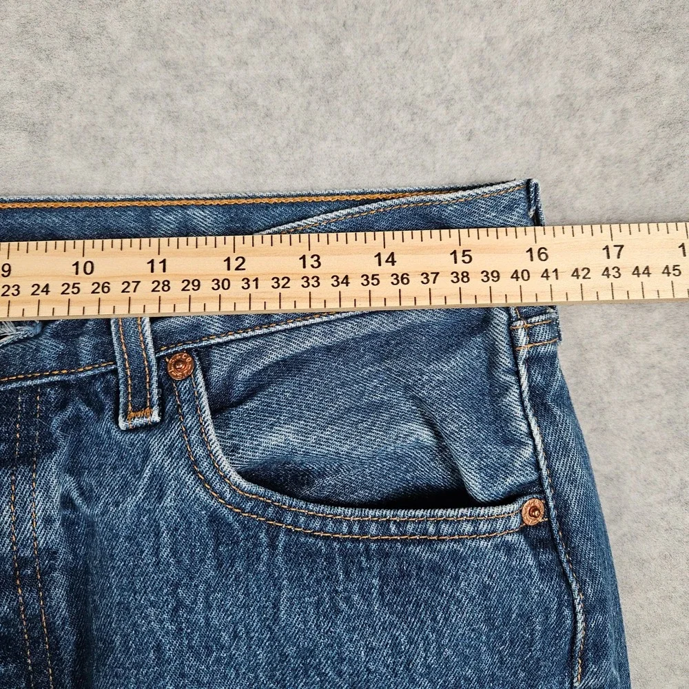 Vintage Levi's 501xx Men's 34x33 Blue Denim Jeans USA Made 08/2000 (Fits 32x30)